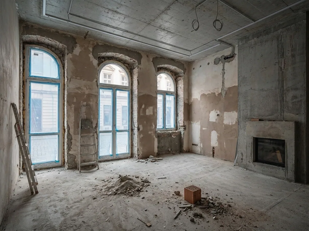 Kazimierz tenement, Kraków — before
